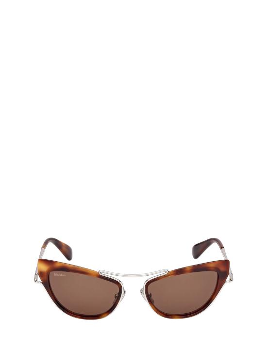 26FW 막스마라 선글라스 MM0172 52E DARK HAVANA SHINY PALLADIUM
