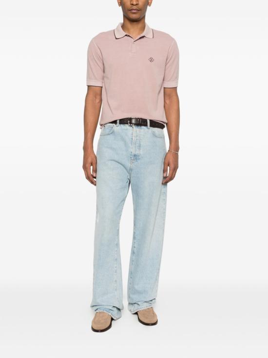 26SS 에르노 폴로 티셔츠 JPL00134U 540064039 Powder - HERNO