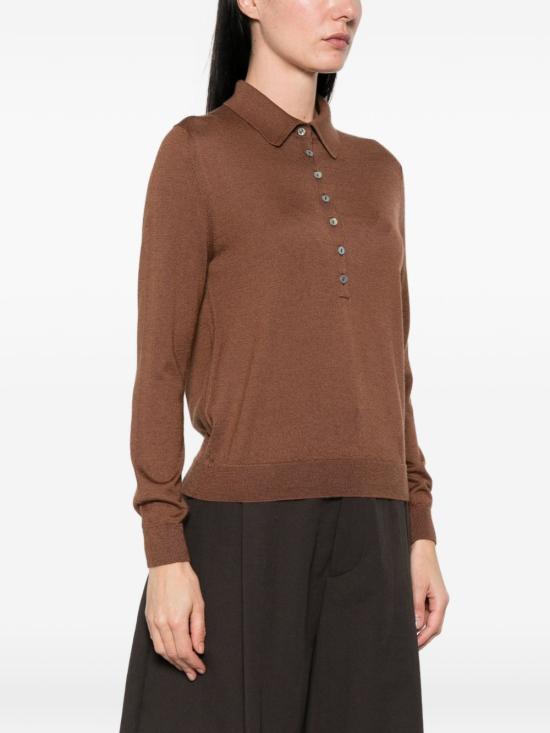 26SS 비유 폴로 티셔츠 CDLADY13B6 421 Brown - BE YOU