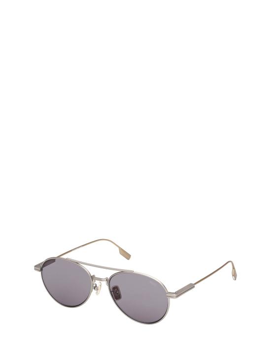 26FW 에르메네질도제냐 선글라스 EZ0288 17A MATTE PALLADIUM - ERMENEGILDO ZEGNA