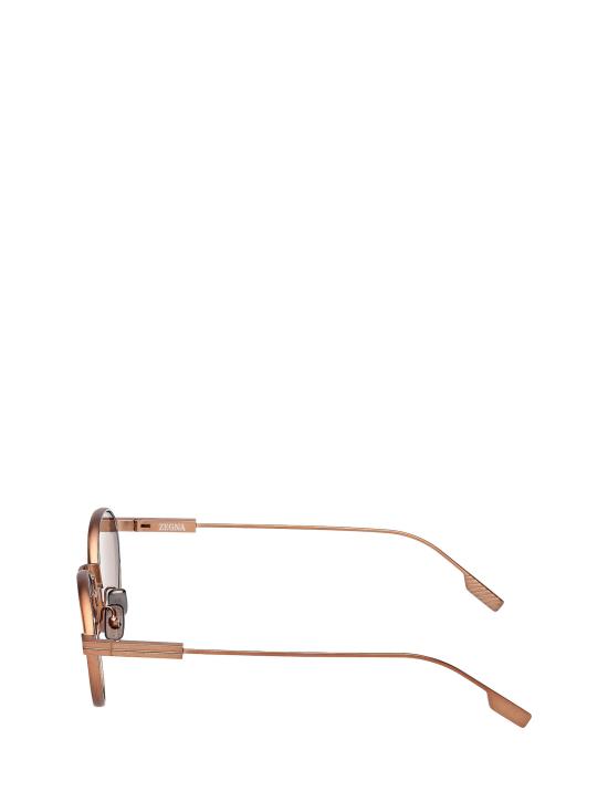 26FW 에르메네질도제냐 선글라스 EZ0287 49E MATTE DARK BROWN - ERMENEGILDO ZEGNA