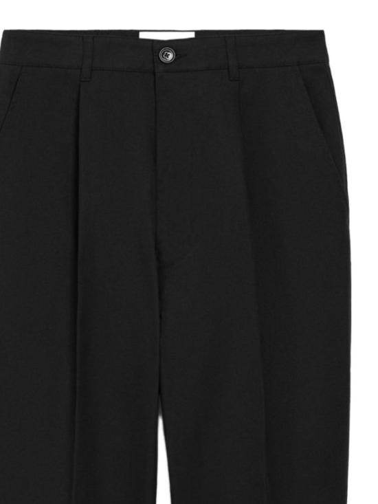 26SS 아미 스트레이트 팬츠 HTR121 CO0132001 Black - AMI