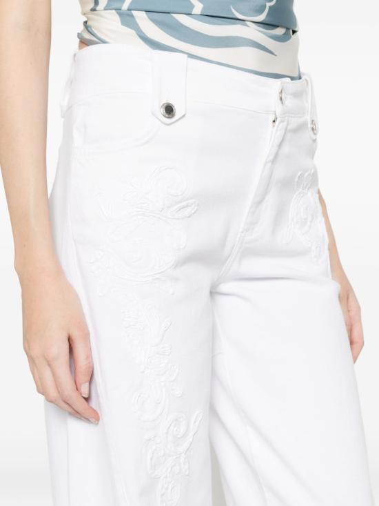 26SS 에르마노 피렌제 데님 팬츠 D48EP064R EI4MF010 White - ERMANNO FIRENZE