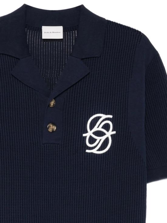 26SS 드롤드무슈 폴로 티셔츠 JPO171CO207 NY Blue - DROLE DE MONSIEUR