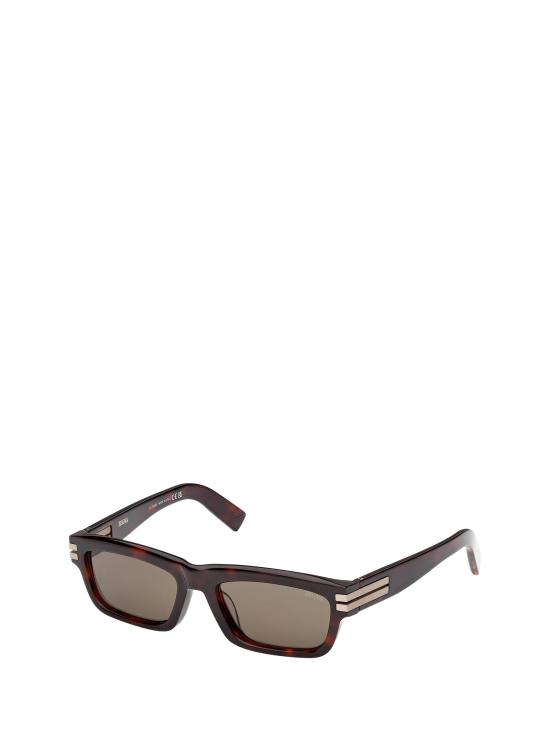 26FW 에르메네질도제냐 선글라스 EZ0282 54N RED HAVANA - ERMENEGILDO ZEGNA