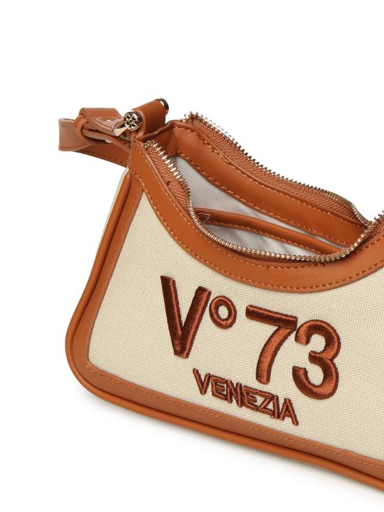 26SS 브이73 크로스백 73BS9MU02 RESPONSIBLE 73OFF WHITE CUOIO Off white cuoio - V73