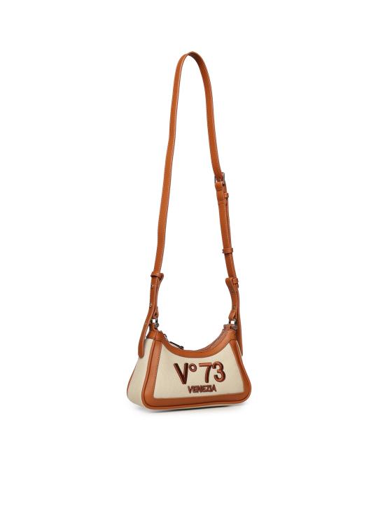 26SS 브이73 크로스백 73BS9MU02 RESPONSIBLE 73OFF WHITE CUOIO Off white cuoio - V73