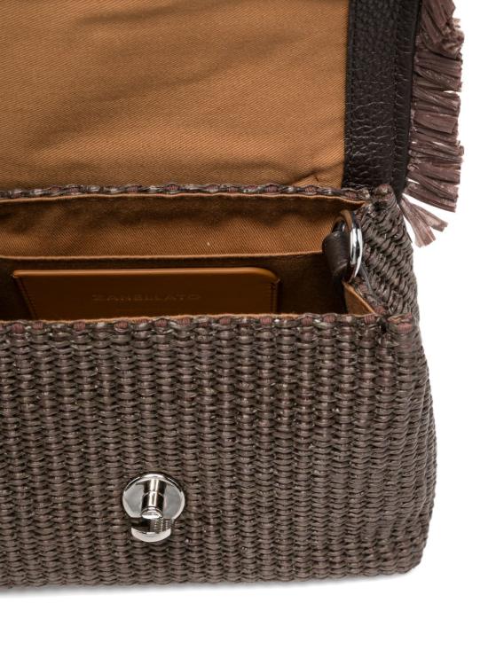 26SS 자넬라토 토트백 070810BABY VIMINIZ0244 Brown - ZANELLATO