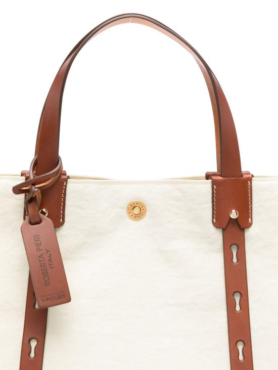 26SS 로베르타피에리 토트백 RPEW36 LYAN White - ROBERTA PIERI