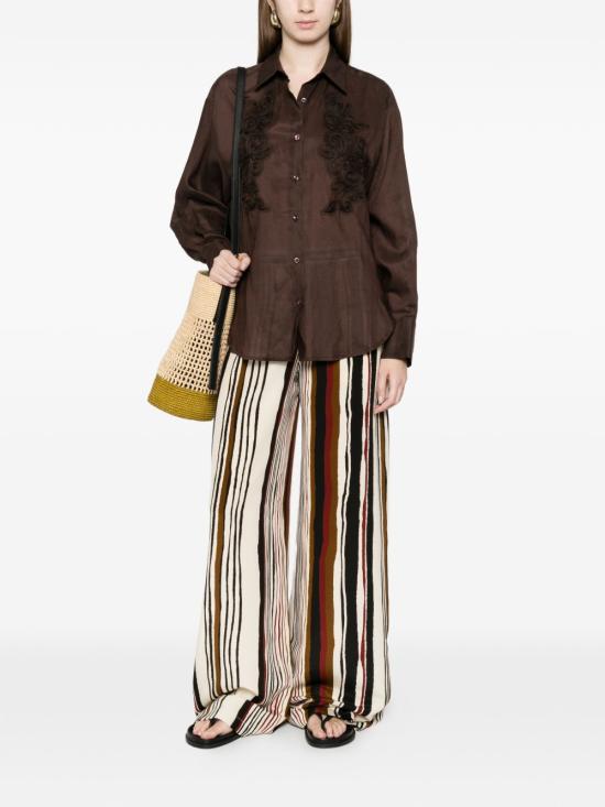 26SS 에르마노 피렌제 셔츠 D48EK029 E37MF190 Brown - ERMANNO FIRENZE