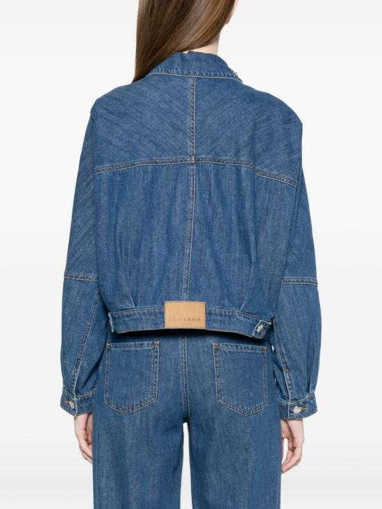 26SS 에르마노 피렌제 자켓 D48EI020 EJ4MF152 Blue - ERMANNO FIRENZE