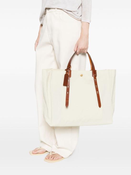 26SS 로베르타피에리 토트백 RPEW42 LYAN White - ROBERTA PIERI