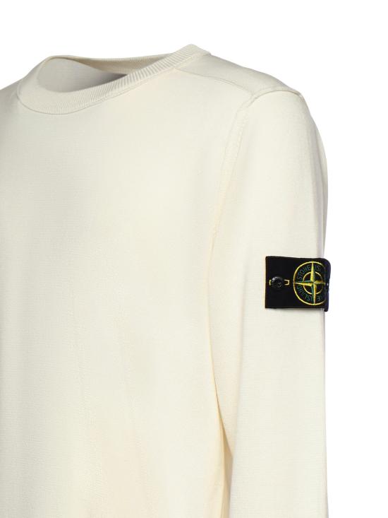 26SS 스톤 아일랜드 스웨터 L1S155100053 S00B2V0093 White - STONE ISLAND