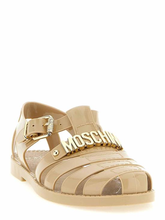 26SS 모스키노 샌들 MA16501G1OM21104 Beige - MOSCHINO