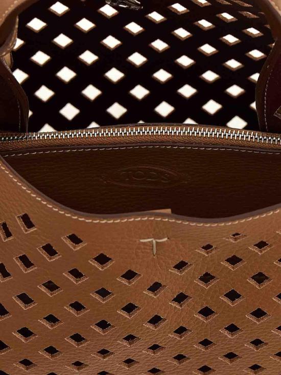 26SS 토즈 마이크로백 XBWAPAEL0W0QRI9P13 Brown - TODS