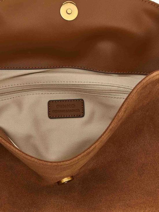 26SS 핑코 숄더백 105049A0F6L17Q Brown - PINKO