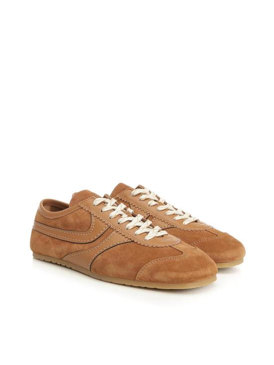 드리스 반 노튼 스웨이드 스니커즈 261021726012671E15 BROWN - DRIES VAN NOTEN
