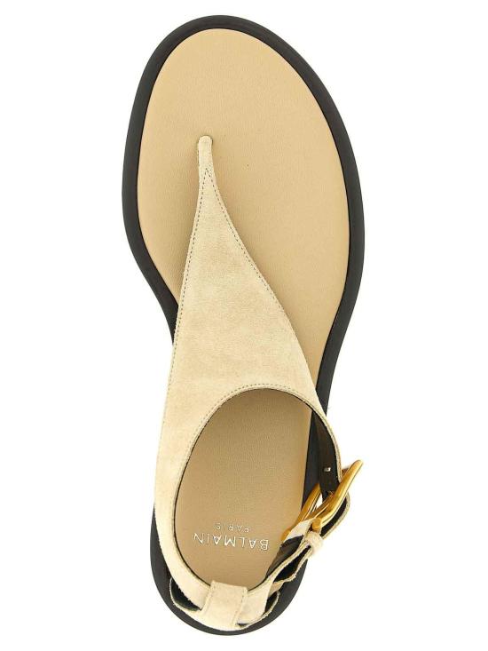 26SS 발망 샌들 GN1UH206LCTA8BW Beige - BALMAIN