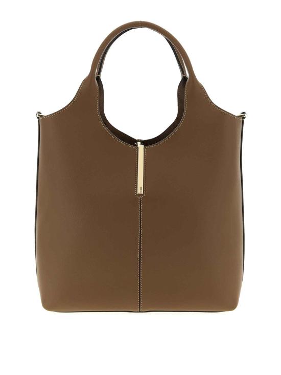 26SS 토즈 스몰 쇼핑백 XBWEBRF0200UBLS818 Brown