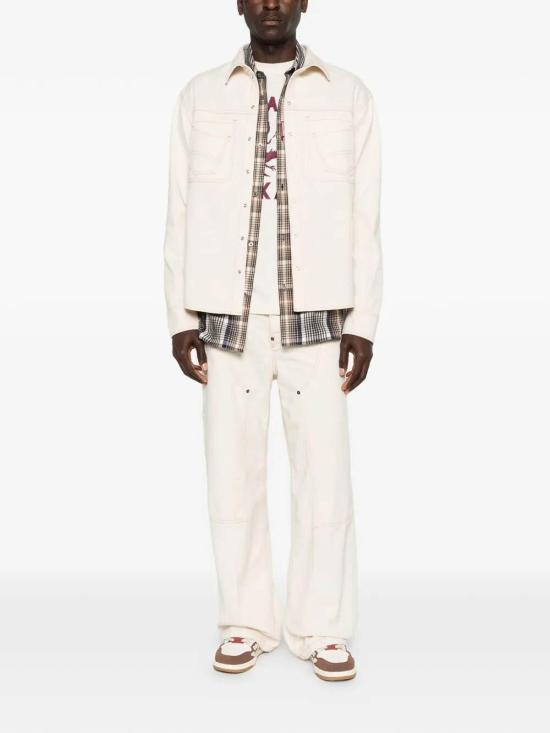 25FW 디스퀘어드2 긴팔 셔츠 S71DM0831D35490102 Cream - DSQUARED2