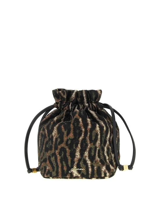 26SS 가니 부 버킷 파우치 B301007101X Brown