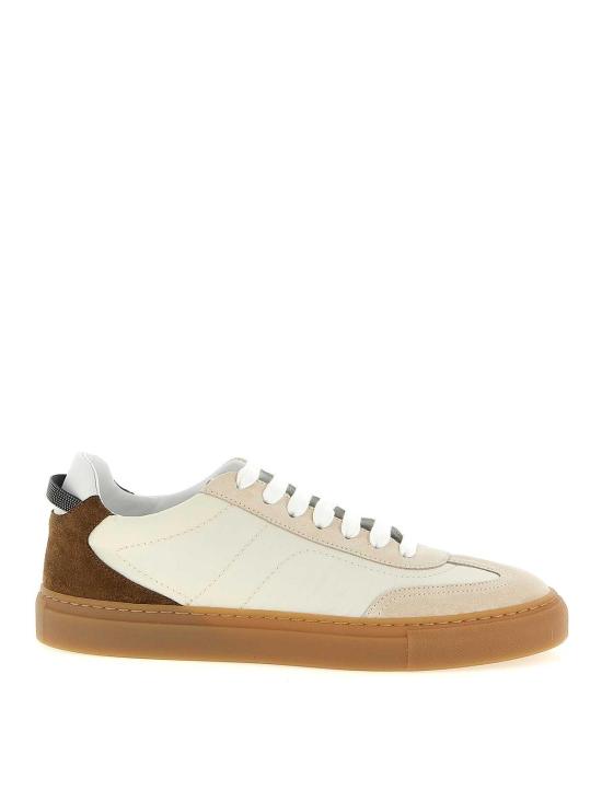 26SS 브루넬로 쿠치넬리 스니커즈 MZSFG3197C8905 Beige