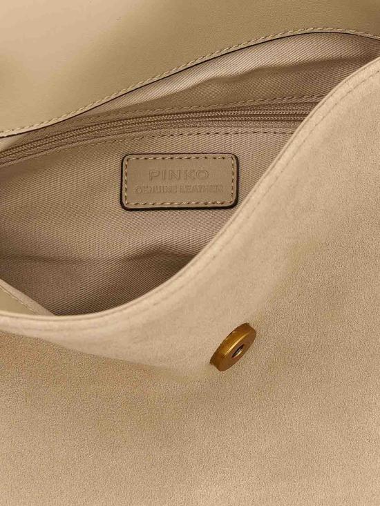 26SS 핑코 숄더백 105049A0F6C50Q Beige - PINKO