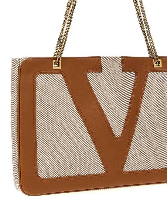  발렌티노 가라바니 토트백 6W0B0R13GLR9QR Beige - VALENTINO GARAVANI