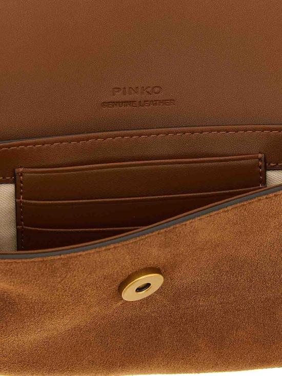 26SS 핑코 숄더백 105349A0F6L17Q Brown - PINKO