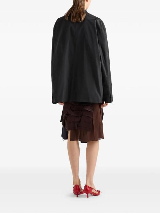 26SS 프라다 수트 자켓 P502Q19O2SOOOF0002 Black - PRADA