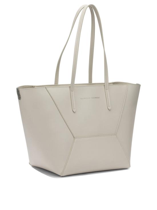 26SS 브루넬로 쿠치넬리 숄더백 MBXAD2573C8905 White - BRUNELLO CUCINELLI