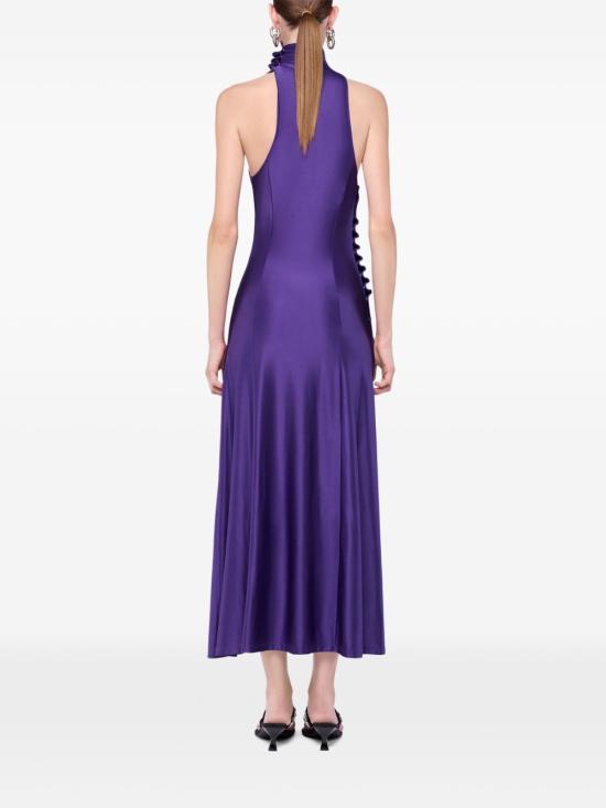 26SS 파코라반 미디 원피스 26PJRO234VI0267 P535 Purple - PACO RABANNE