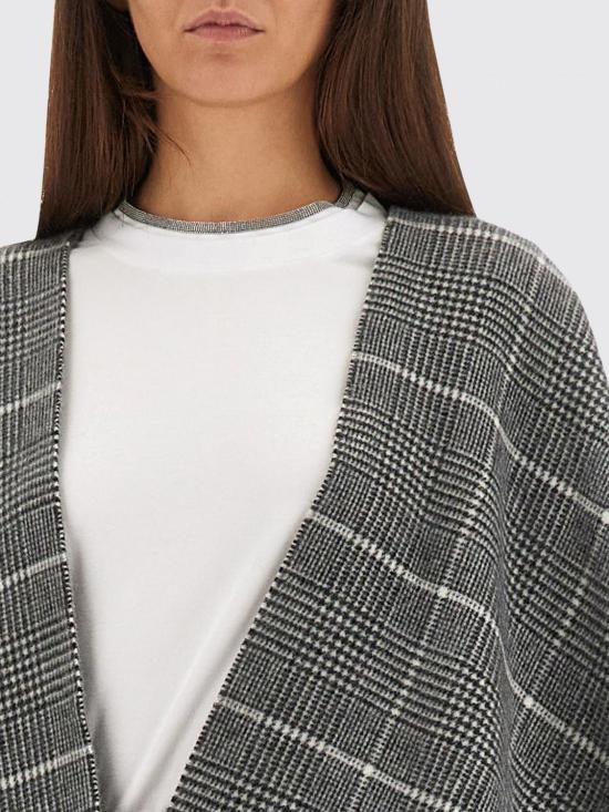 25FW 브루넬로 쿠치넬리 코트 케이프 MSCDAGP31 CBL42 Grey - BRUNELLO CUCINELLI