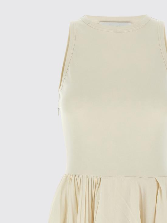 25FW 알렉산더 맥퀸 롱 원피스 814517QLAED 9015 White - ALEXANDER MCQUEEN