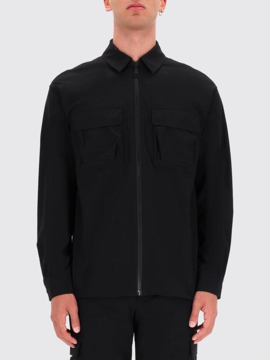 25FW 베르사체 긴팔 셔츠 79GALD21CQ10D 899 Black