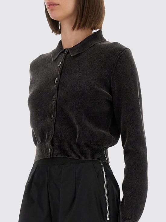 25FW 알렉산더 왕 스웨터 1KC3253055 011 Black - ALEXANDER WANG