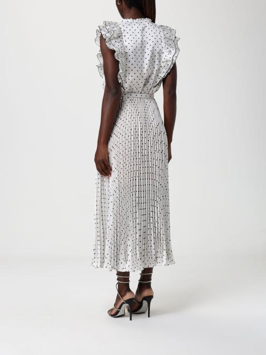 26SS 셀프 포트레이트 롱 원피스 SS26098MC CREAM Beige - SELF PORTRAIT