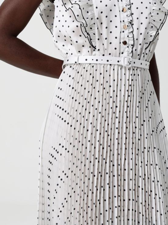 26SS 셀프 포트레이트 롱 원피스 SS26098MC CREAM Beige - SELF PORTRAIT