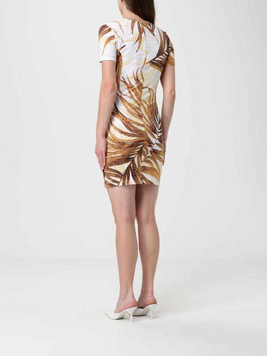 26SS 저스트까발리 롱 원피스 80PAOE02CJ112 R79 Gold - JUST CAVALLI