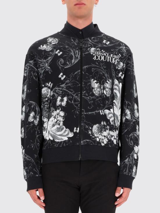 25FW 베르사체 긴팔 티셔츠 79GAI30CFS206 U23 Black