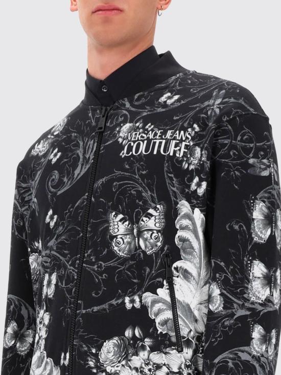 25FW 베르사체 긴팔 티셔츠 79GAI30CFS206 U23 Black - VERSACE