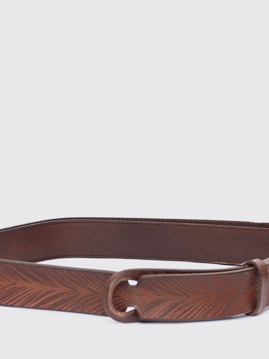 25FW 오르치아니 가죽 벨트 NB0129DIV TMO Brown - ORCIANI