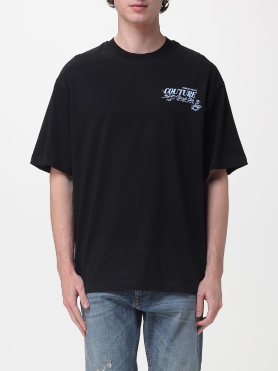 26SS 베르사체 반팔 티셔츠 80GAHT09CJ00T 899 Black