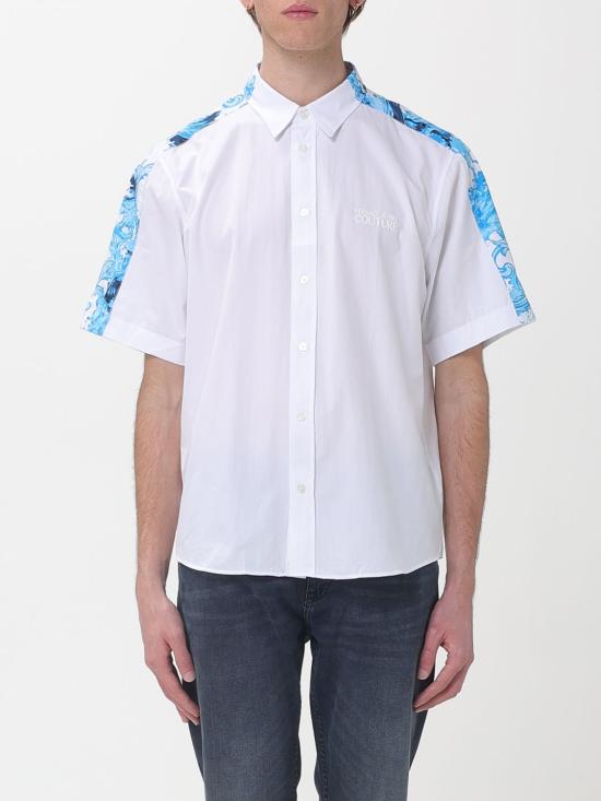 26SS 베르사체 반팔 셔츠 80GAL220NS810 OE8 White 1