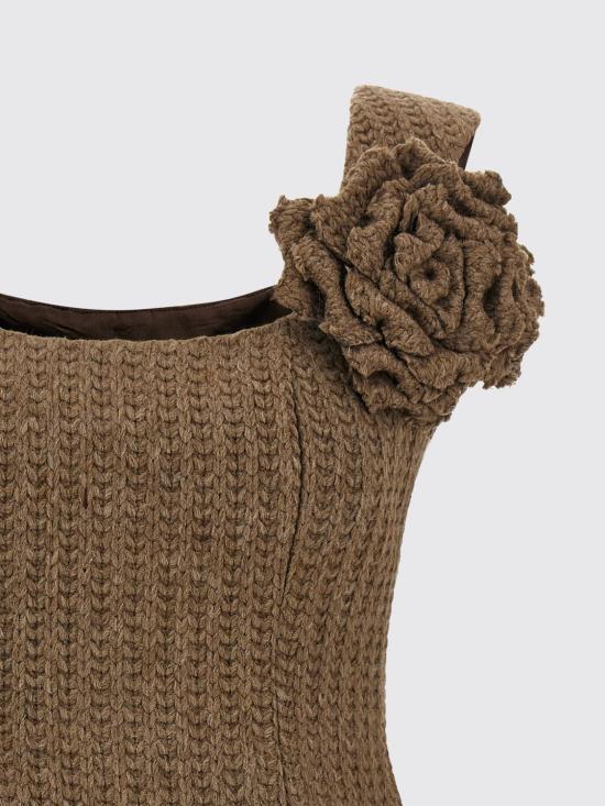 25FW 쥬세페 디 모라비토 롱 원피스 05FWDR479F05303 30 Brown - GIUSEPPE DI MORABITO