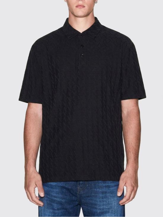26SS 알마니 폴로 티셔츠 XM001292AF10337 UC001 Black