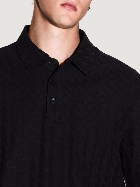 26SS 알마니 폴로 티셔츠 XM001292AF10337 UC001 Black - ARMANI