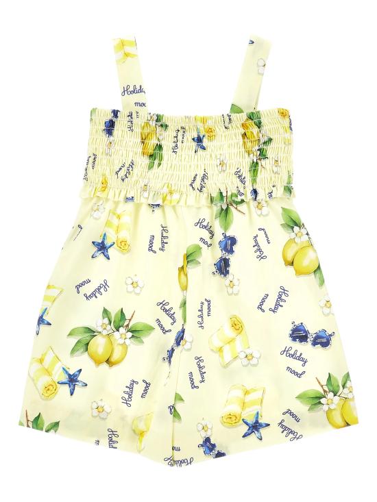 26SS [키즈] 모나리자 점프수트 11G2017624 0014 Yellow - MONNALISA