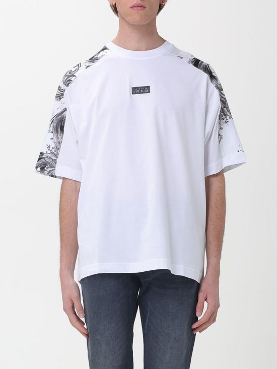 26SS 베르사체 반팔 티셔츠 80GAH610JS543 U22 Black