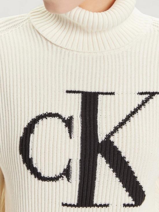 25FW 캘빈클라인 스웨터 LV047D349G 101 Ivory - CALVIN KLEIN